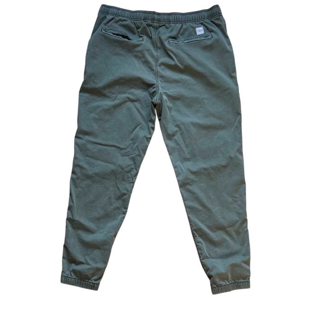 American Eagle Outfitters Men's Khaki Flex Skinny Joggers Medium Tall Minimalist - Picture 2 of 8